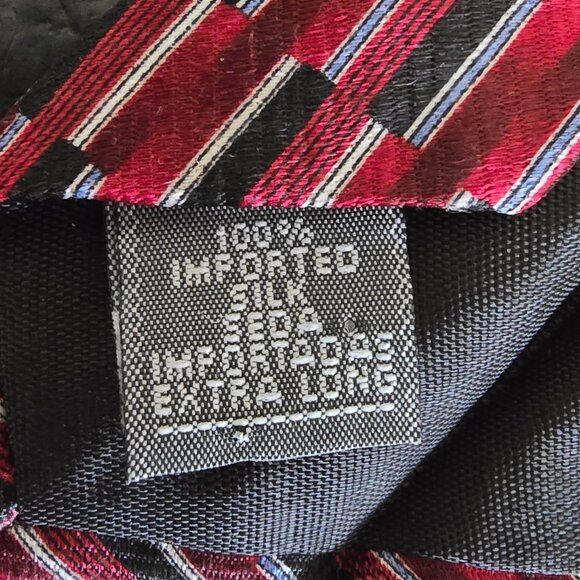 Stafford Men's Tie, 100% Silk, Extra Long - Picture 7 of 7